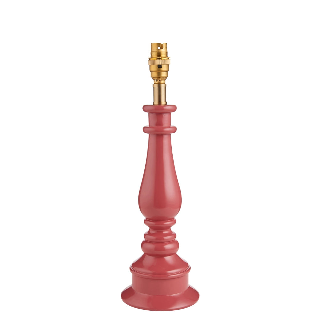 Base lampada da tavolo resina rosa Myrtle Endon B22""
