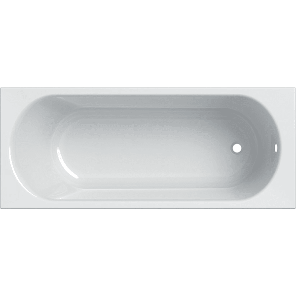 Bastia Vasca Rettangolare - Con Piede - 160x70 Cm - 00091800000 - Geberit