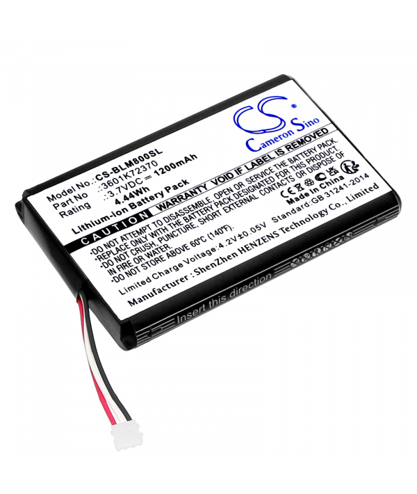 Batteria Agli Ioni Di Litio Da 3,7 V 1,2 Ah Per Telemetro Laser Bosch Glm80