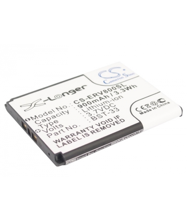 Batterie Pour Bst 33 De Sony Ericsson 36 V 37 V 900 Mah 204597753 204597753