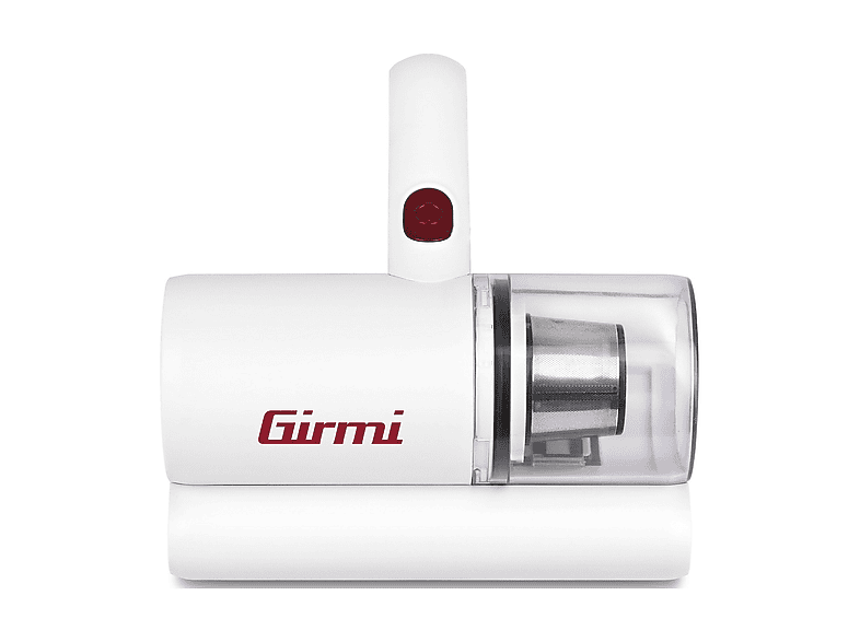 Battimaterasso Aspiratore antiacaro GIRMI AP21, 300 W, Aspirazione 10.000 Pa, Luce UV, Filtro HEPA, rimuove batteri, allergeni e polvere