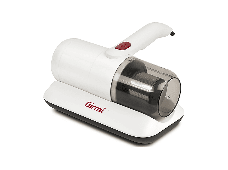 Battimaterasso Aspiratore antiacaro GIRMI AP25, 300 W, Aspirazione 12.000 Pa, Luce UV, Filtro HEPA, rimuove batteri, allergeni e polvere