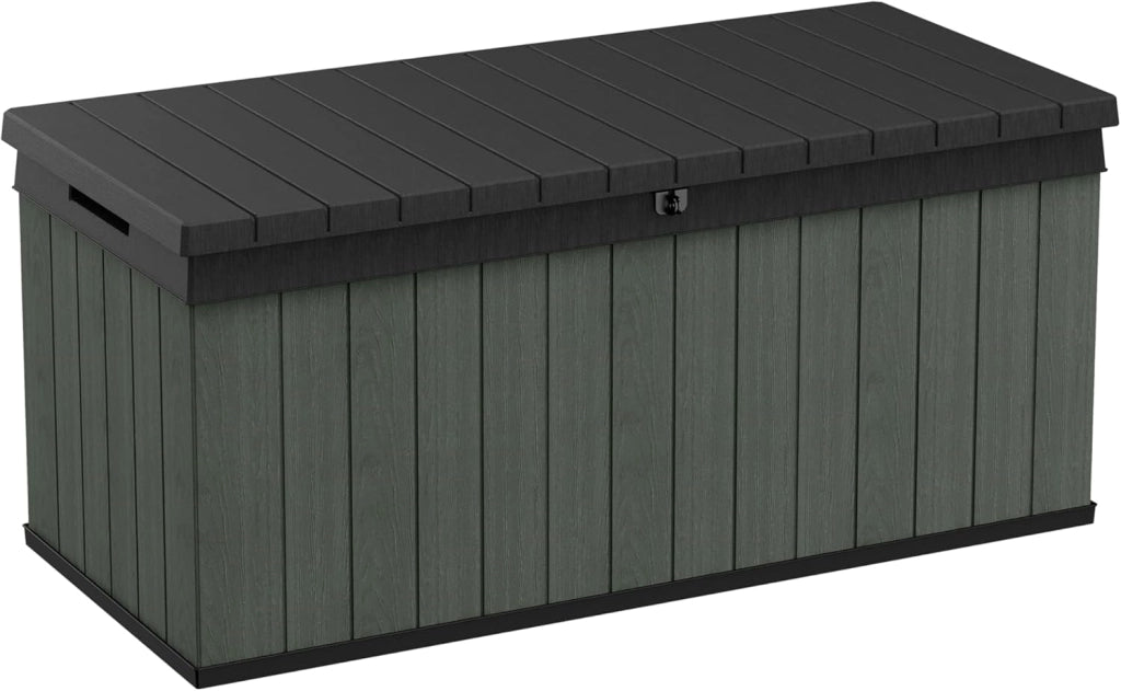 Baule da Esterno Keter Darwin 120 142,5x65,3x64,3 cm in Evothech+ Verde Baule da Esterno Keter Darwin 120 142,5x65,3x64,3 cm in Evothech+ Verde
