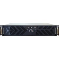 BD-02B-SL-U3 350W Nero, Argento vane portacomputer, Server case