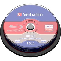 BD-RE SL 25GB 2x 10 Pack Spindle 10 pz, Dischi Blu-ray BD-RE SL 25GB 2x 10 Pack Spindle 10 pz, Dischi Blu-ray