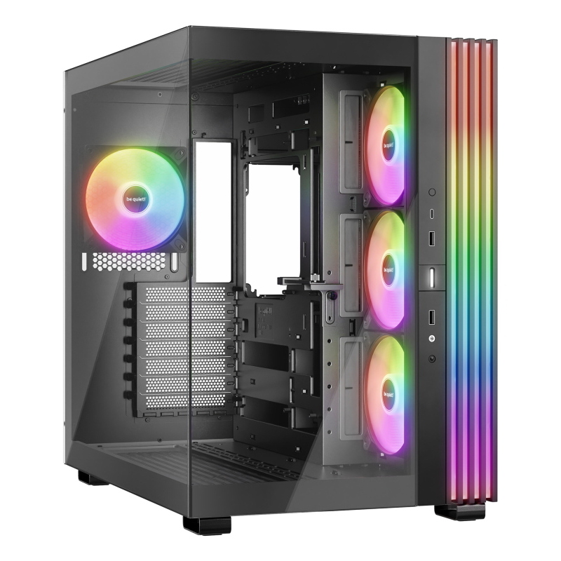 Be quiet! light base 600 lx black midi tower nero