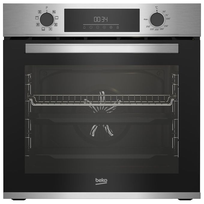BEKO BBIM12300XD FORNO INCASSO Capacità 72 l, dimensoni: L 59,4 cm - A 59,5 P 56,7 cm, inox, classe