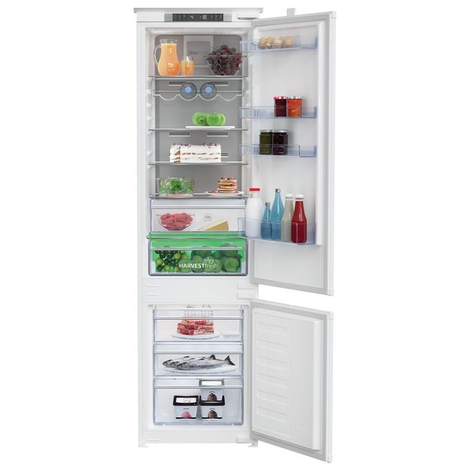 Beko BCNA306E4SN Frigorifero Combinato da Incasso 284 L 193.5 cm Classe E 37 dB Total No Frost Inverter colore Bianco Beko BCNA306E4SN Frigorifero Combinato da Incasso 284 L 193.5 cm Classe E 37 dB Total No Frost Inverter colore Bianco