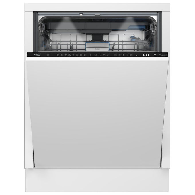 Beko Bdin38552p Lavastoviglie A Scomparsa Totale 60 Cm 15 Coperti 8 Programmi 40 Dba Terzo Cestello