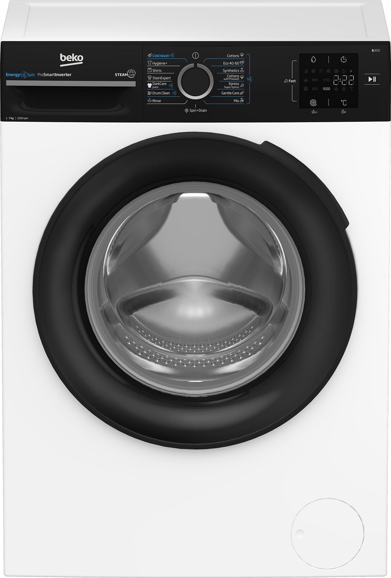 Beko Bm3wfsu37213wpbb Lavatrice Bianca 7 Kg