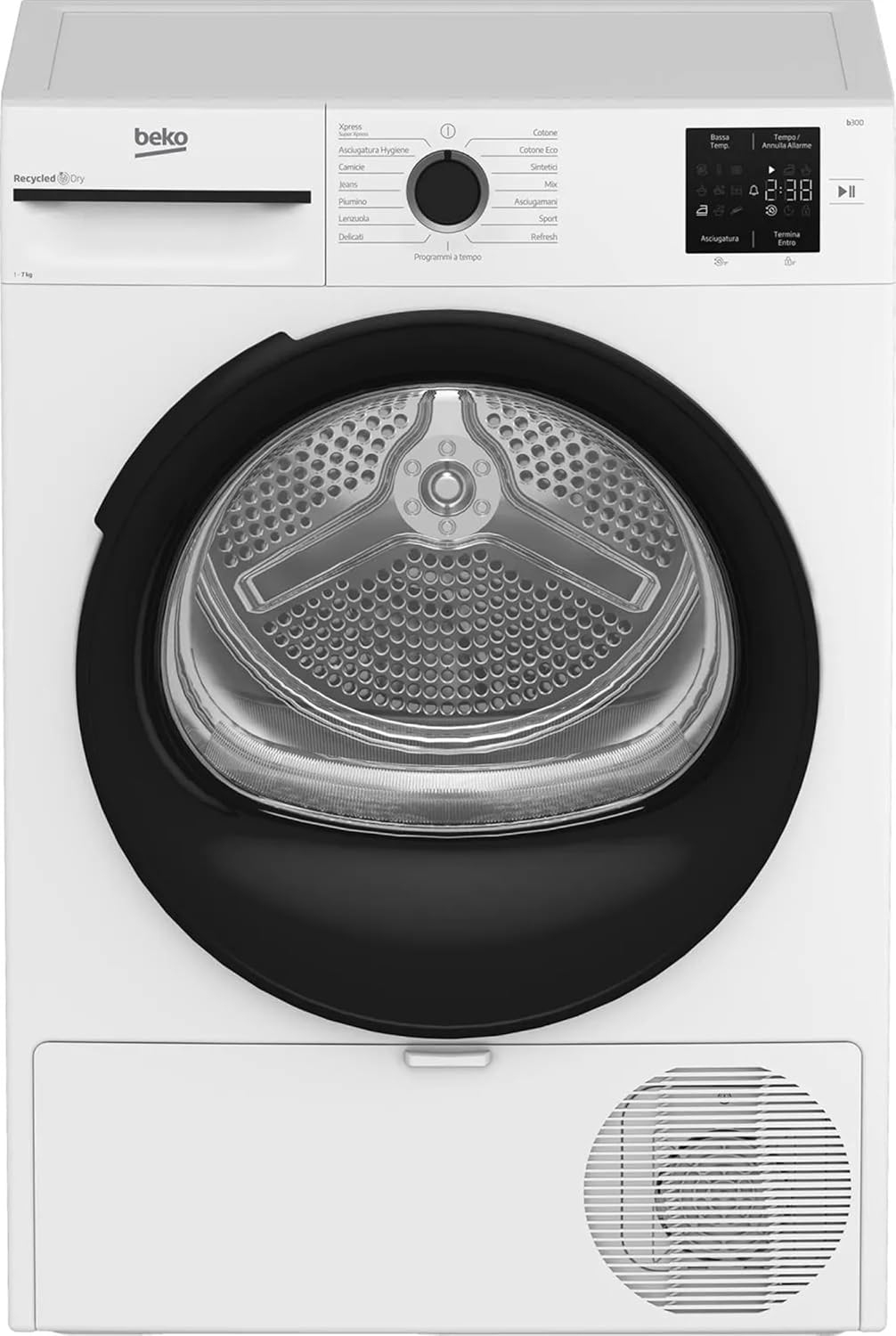 Beko Bmtep73eb Asciugatrice 7kg Pompa Di Calore Motore Inverter Classe D Beko Bmtep73eb Asciugatrice 7kg Pompa Di Calore Motore Inverter Classe D