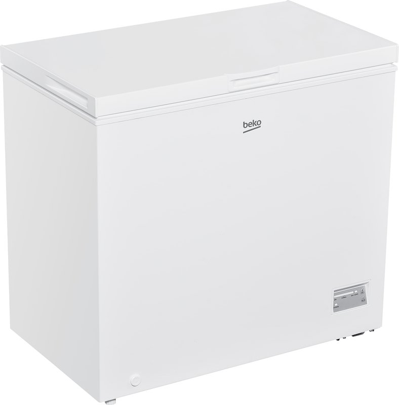 BEKO CF200EWN Congelatore pozzo, Capacità netta 198 l, dimensioni: L 90,5 cm, A 84,5 P 54,5 Rumorosità 40 dB(A), Bianco, Classe E