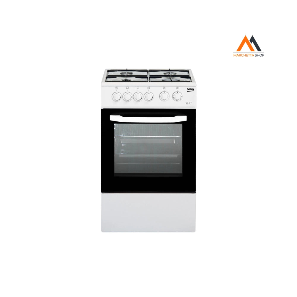 BEKO CUCINA CSS42014FW, Piano cottura a gas, zone 4, classe A