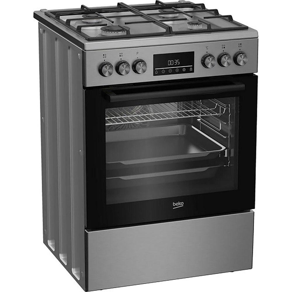 Beko Fbm62330gxtn Cucina Gas-elettrica Argento 72l