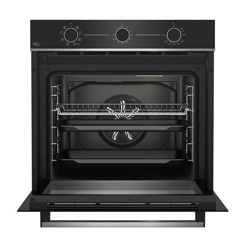 Beko - Forno Incasso Elettrico Bbima13100x Classe A-cristallo Nero E Acciaio Inox