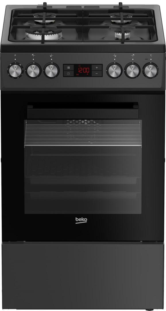 Beko Fsm51330daot Fornello A Gas E Forno Elettrico Nero Beko Fsm51330daot Fornello A Gas E Forno Elettrico Nero