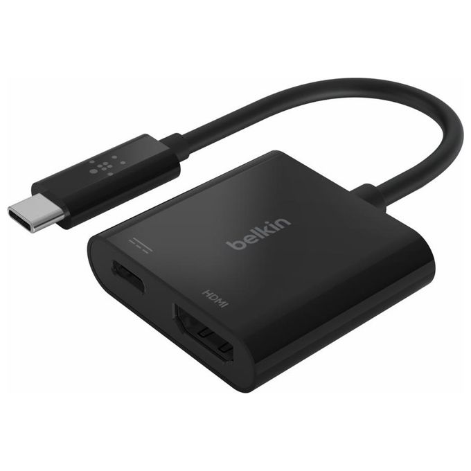 Belkin - Adattatore Da Usb-c A Hdmi Con Ricarica Power 60w-nero