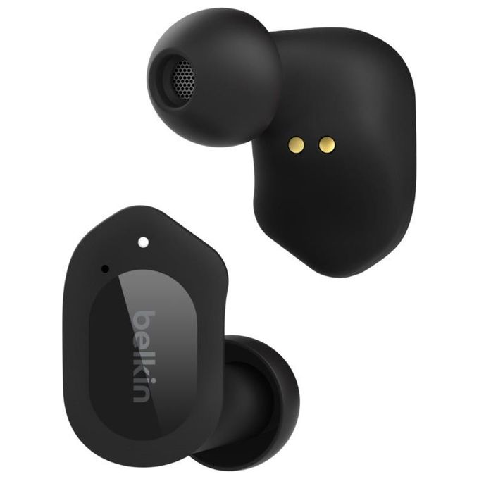 Belkin AUC005 SOUNDFORM Play Auricolari True Wireless In-ear Bluetooth 5.2 IPX5 38 ore Ricarica USB-C colore Nero Belkin AUC005 SOUNDFORM Play Auricolari True Wireless In-ear Bluetooth 5.2 IPX5 38 ore Ricarica USB-C colore Nero