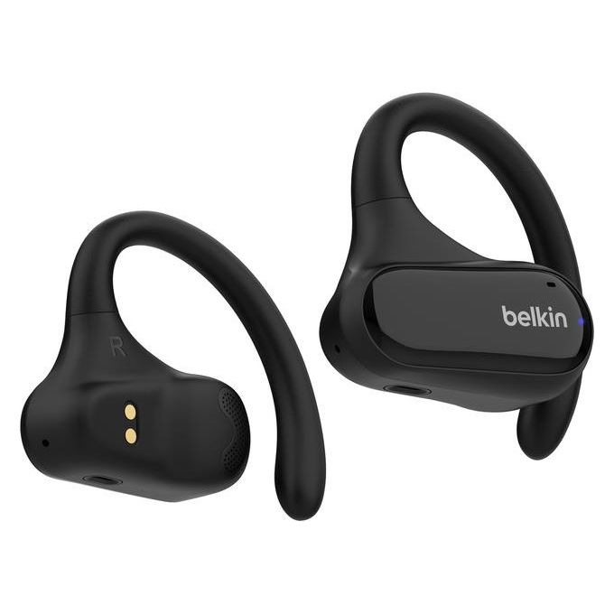 Belkin AUC013CTBK SoundForm ClearFit Auricolare True Wireless Stereo Bluetooth 5.3 IPX5 8 ore di autonomia con custodia 26 ore colore Nero Belkin AUC013CTBK SoundForm ClearFit Auricolare True Wireless Stereo Bluetooth 5.3 IPX5 8 ore di autonomia con custodia 26 ore colore Nero