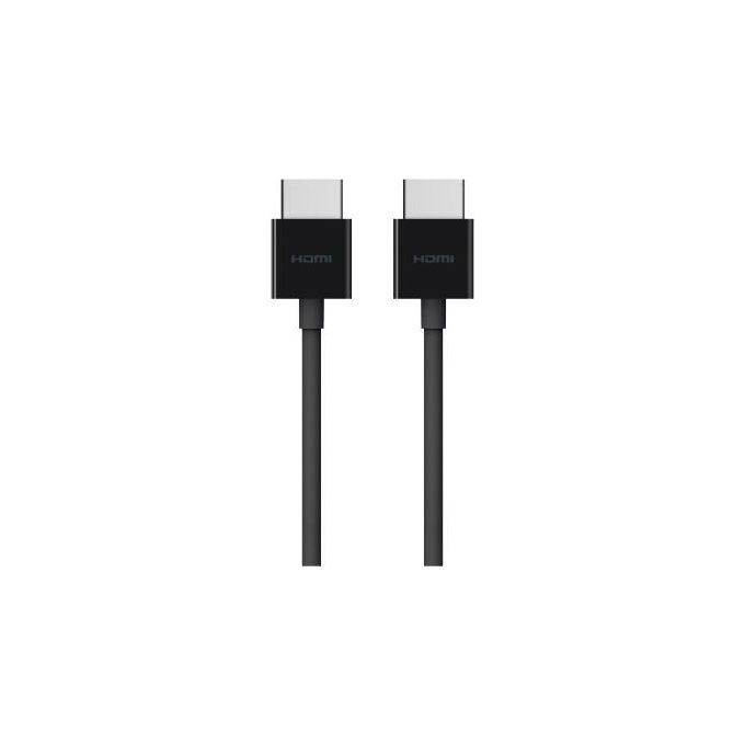 Belkin AV10168BT2M-BLK Cavo HDMI 2.0 Premium Ultra HD 4K 60Hz 18 Gbps HDR 2 m colore Nero