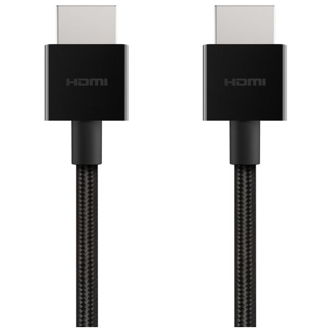 Belkin AV10176BT2M-BLK Cavo HDMI HDMI 2.1 48 Gbit-s 7680 x 4320 Pixel 120 Hz colore Nero