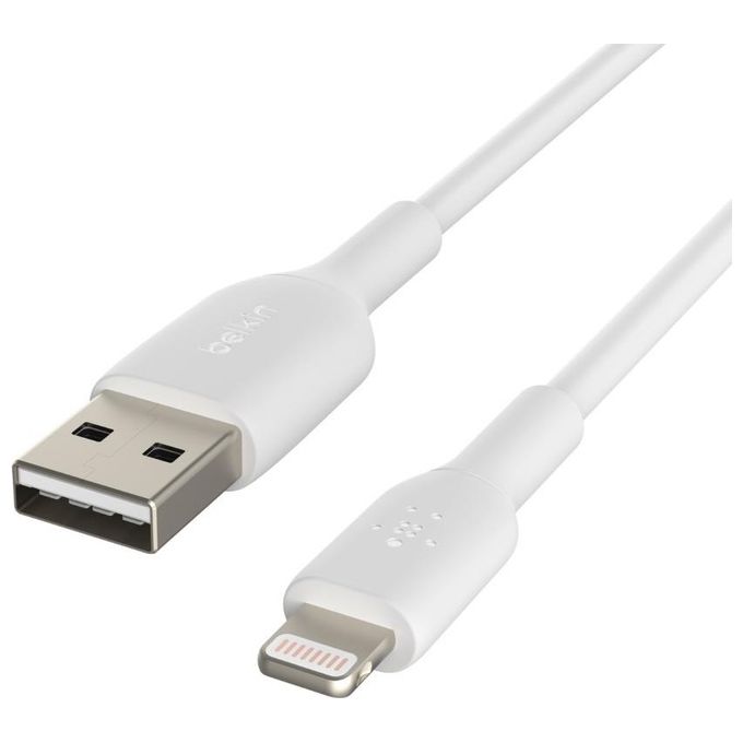 Belkin Boost Charge Cavo Lightning a USB 15cm PVC Bianco