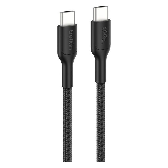 Belkin - Cavo C-c Intrecciato Pcr 2mt - Nintendo Switch 2-nero