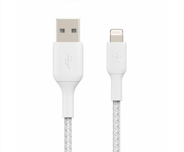 Belkin - Cavo Intrecciato Da Usb-a A Lightning 1m-bianco