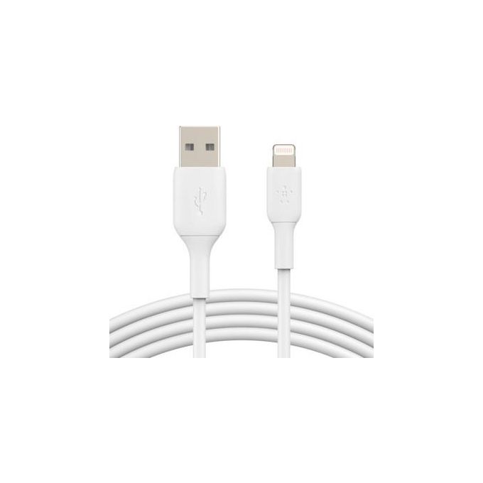 Belkin - Cavo Pvc Da Usb-a A Lightning 3m-bianco