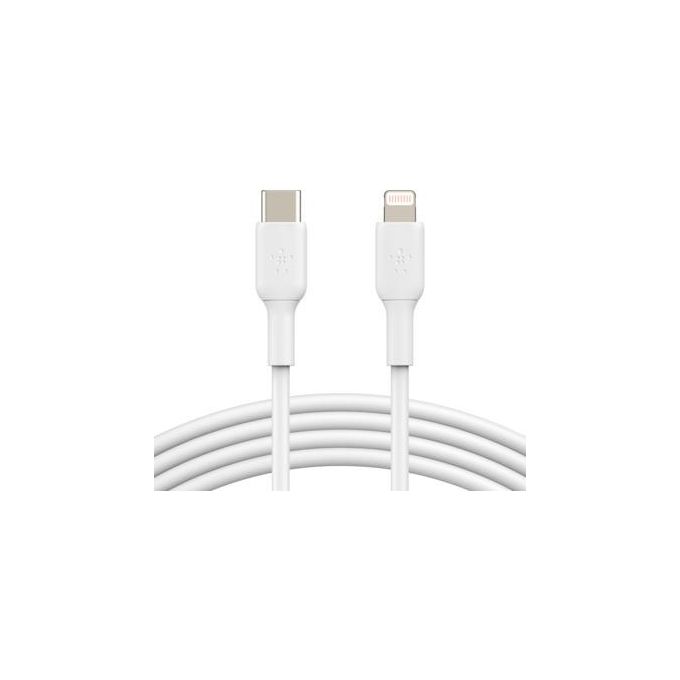 Belkin - Cavo Pvc Da Usb-c A Lightning 1m-bianco
