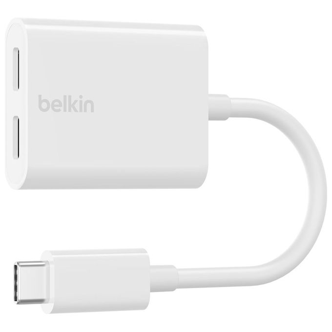 Belkin - Connect Usb-c Audio + Charge Adap-bianco