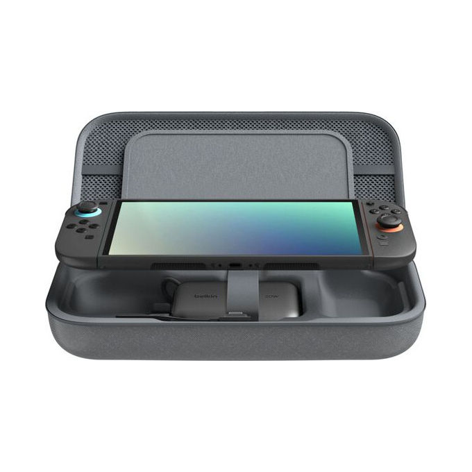 BELKIN Custodia di ricarica per Nintendo Switch 2