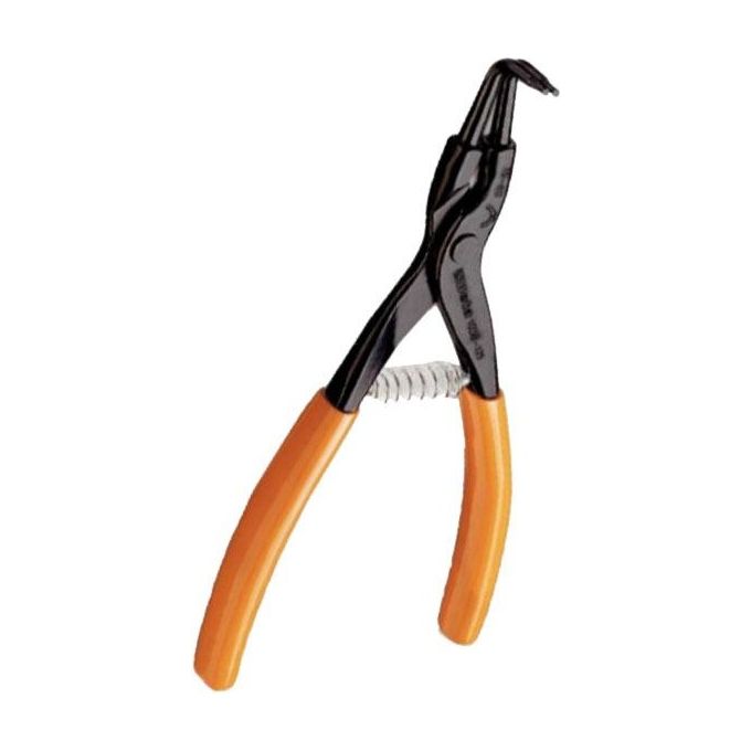 BETA 010380021 1038 Pinza per Anelli Seeger Esterni Becchi Piegati a 90° Lunghezza 220 mm Materiale Acciaio per Molle al Silicio Impugnatura PVC colore Nero BETA 010380021 1038 Pinza per Anelli Seeger Esterni Becchi Piegati a 90° Lunghezza 220 mm Materiale Acciaio per Molle al Silicio Impugnatura PVC colore Nero