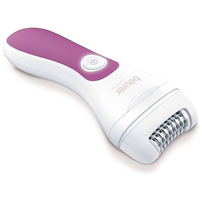 Beurer 57614 Epilatore HL 76 2 in 1 Wet and Dry con 42 pinzette e 2 velocita' colore Bianco Rosa Beurer 57614 Epilatore HL 76 2 in 1 Wet and Dry con 42 pinzette e 2 velocita' colore Bianco Rosa