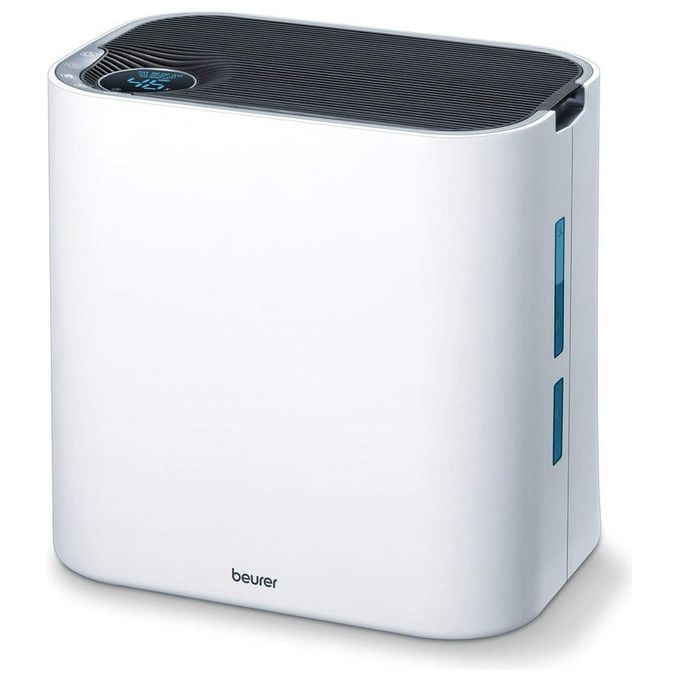 Beurer 660.05 LR 330 Purificatore d'aria per ambienti fino a 35 m² filtro 3 strati EPA umidificatore 4.6 L 60 W colore Bianco