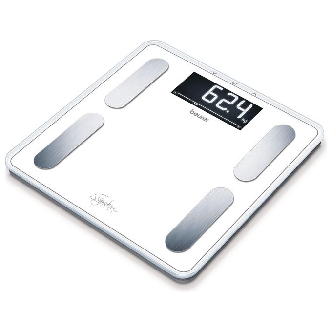 Beurer BF400 Signature Line Bilancia Diagnostica Pesapersone 10 utenti analisi corporea portata 200 Kg colore Bianco Beurer BF400 Signature Line Bilancia Diagnostica Pesapersone 10 utenti analisi corporea portata 200 Kg colore Bianco