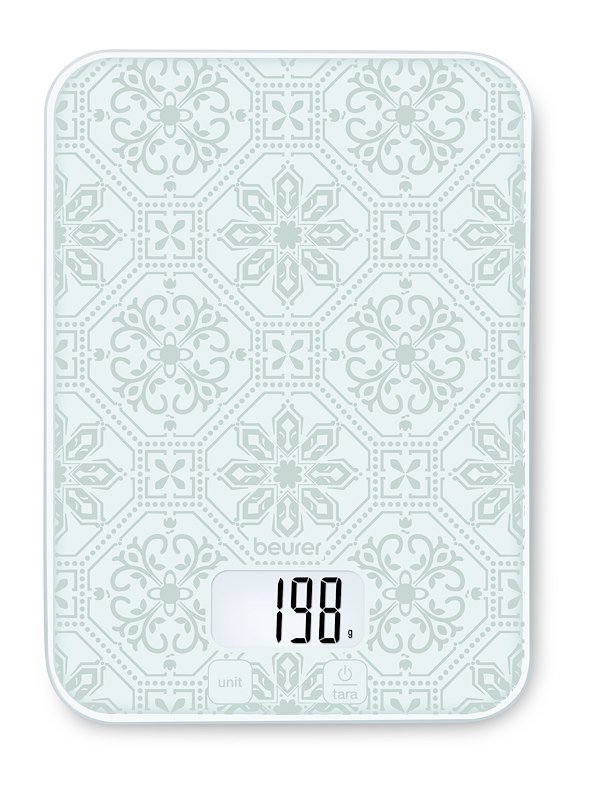 Beurer - Bilancia Da Cucina Ks 19 Vintage-bianco E Azzurro