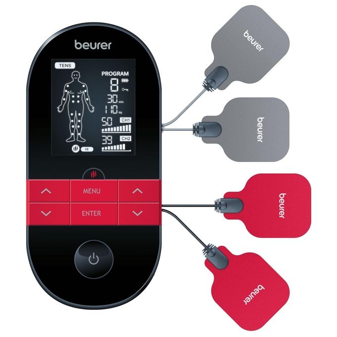 Beurer EM 59 Elettrostimolatore TENS-EMS con Funzione Calore