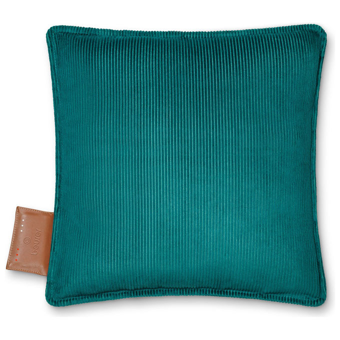Beurer HK77 Heaty Cuscino Riscaldante Senza Fili 45x45 cm 3 Livelli di Temperatura Autonomia 4h colore Blu Beurer HK77 Heaty Cuscino Riscaldante Senza Fili 45x45 cm 3 Livelli di Temperatura Autonomia 4h colore Blu