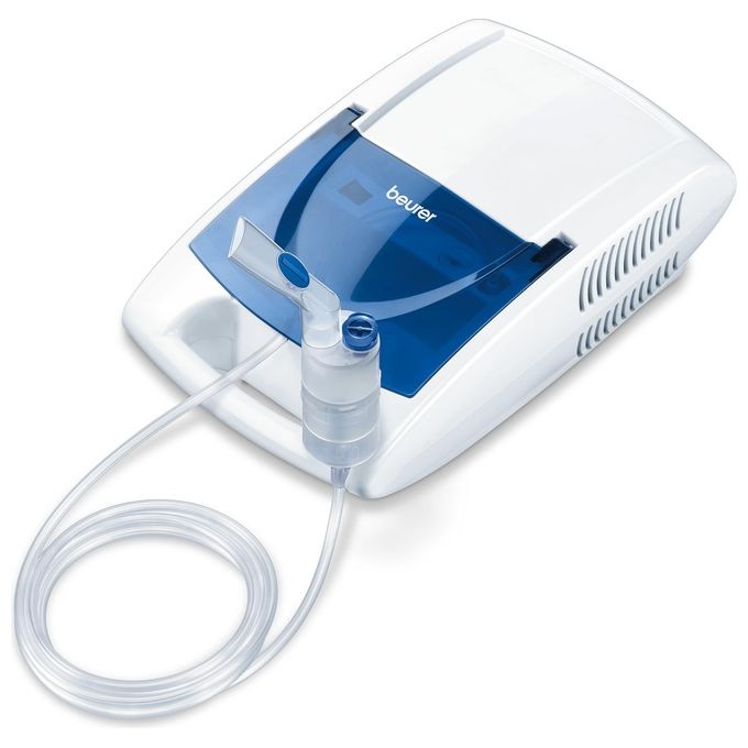 BEURER IH 21 Aerosol ad Aria Compressa per Vie Respiratorie Alte e Basse, Ideale in Caso di Raffreddore Asma, Adulti Bambini