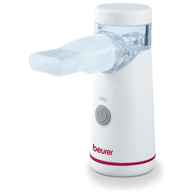 BEURER IH 51 Aerosol ad Aria Compressa, Compatto e Portatile, con Autopulizia, per Vie Respiratorie Superiori Inferiori BEURER IH 51 Aerosol ad Aria Compressa, Compatto e Portatile, con Autopulizia, per Vie Respiratorie Superiori Inferiori