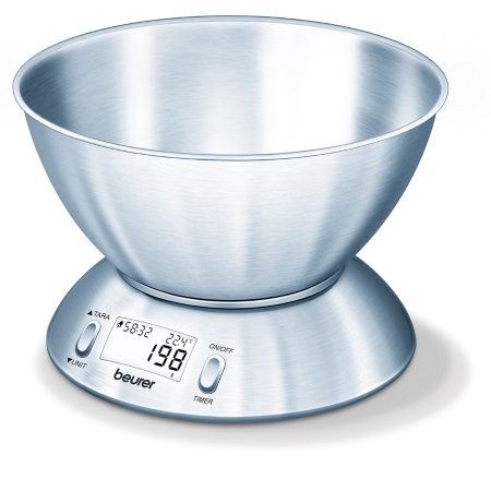 Beurer - Ks 54 Bilancia Da Cucina Con Ciotola