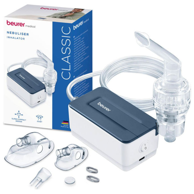 Beurer - Mini Aerosol A Compressore Ih 15-bianco