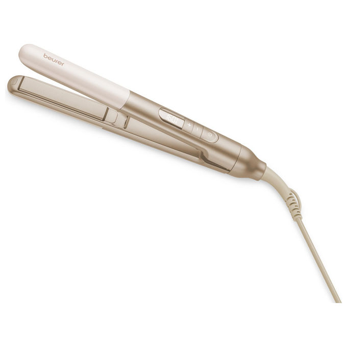 Beurer - Piastra Per Capelli Lisci E Onde Hs 70 Iconic Pro-crema E Oro