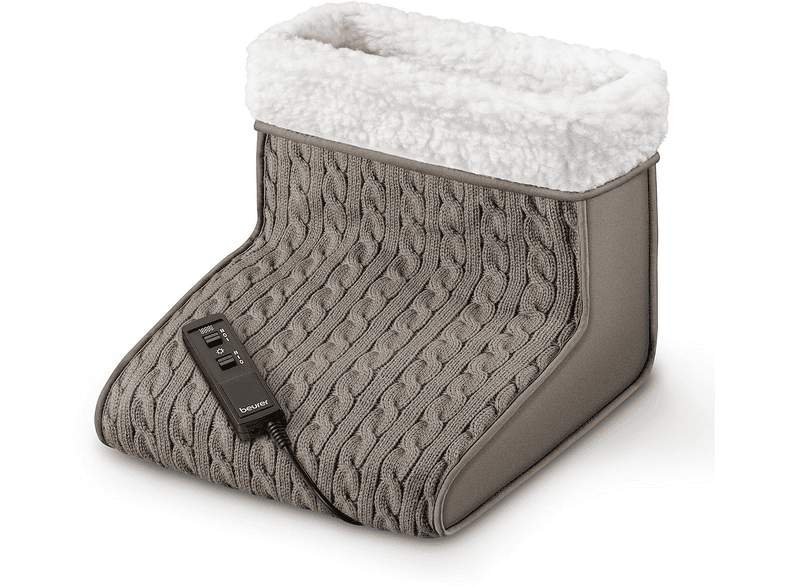 Beurer - Scaldapiedi Elettrico Fwm45-grigio/bianco