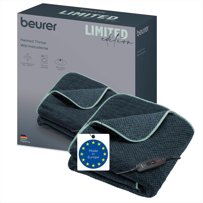 Beurer - Termocoperta Hd 65 Limited Edition 2026-grigio Beurer - Termocoperta Hd 65 Limited Edition 2026-grigio