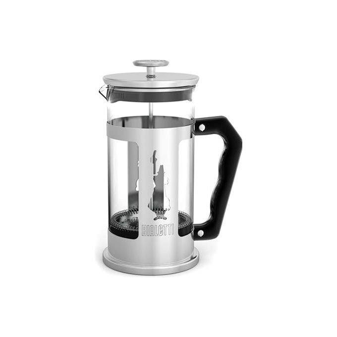 Bialetti 0003130-NW Preziosa Caffettiera Francese 1 L Acciaio Inox Vetro colore Acciaio Inox