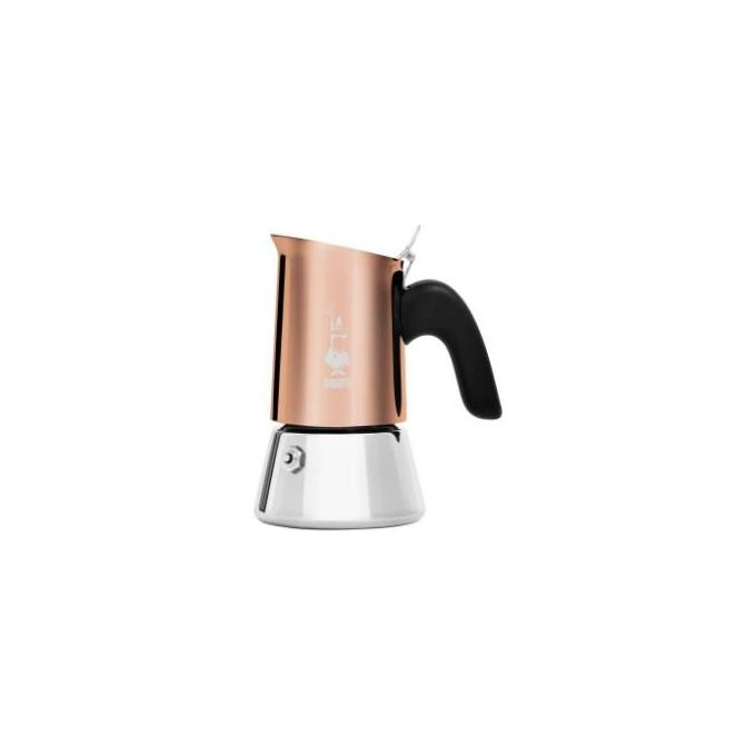 Bialetti 0007282-CN Venus Caffettiera in Acciaio Inossidabile 2 tazze 85 ml Adatta a Tutti i Piani incluso Induzione colore Rame Bialetti 0007282-CN Venus Caffettiera in Acciaio Inossidabile 2 tazze 85 ml Adatta a Tutti i Piani incluso Induzione colore Rame