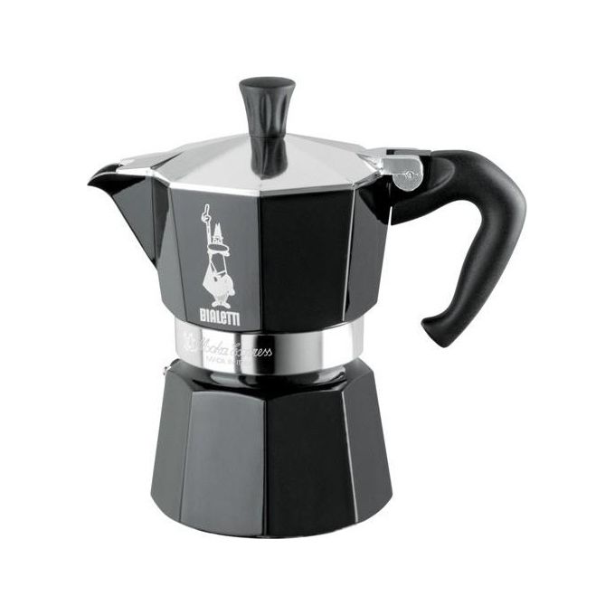 Bialetti 04-4953 MOKA EXPRESS Moka 6 tazze Alluminio colore Nero