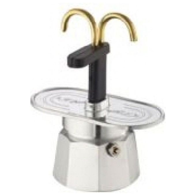 Bialetti 06973 Mini Express Moka 2 Tazze colore Argento
